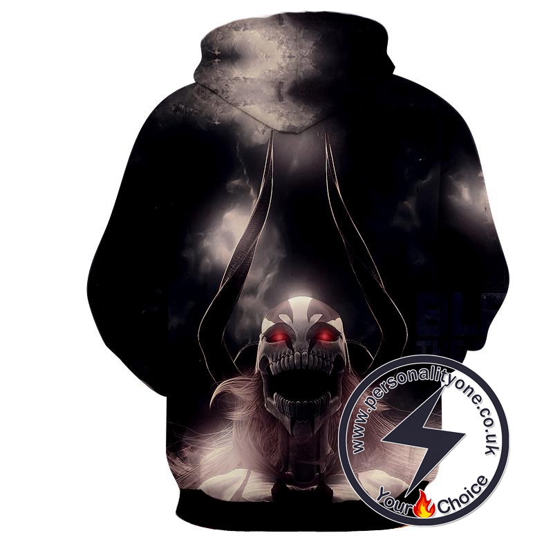 Ichigo Hollow Mask - Bleach 3D - Bleach Hoodies